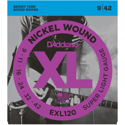 Струны D'addario EXL120 Струны D'addario EXL120