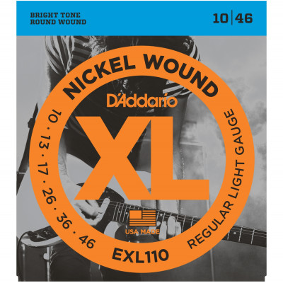 Струны D'addario EXL110