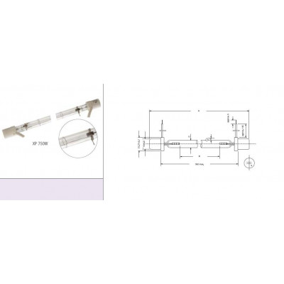 Лампа для стробоскопа SYLVANIA XP 1500W (9023475)