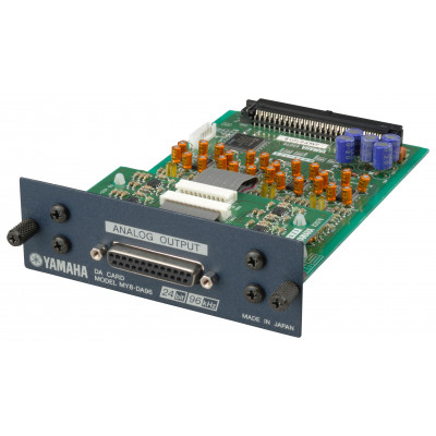 Карта с аналоговым/цифровым интерфейсом. 8 аналоговых выходов Yamaha MY8-DA96 Карта с аналоговым/цифровым интерфейсом. 8 аналоговых выходов Yamaha MY8-DA96
