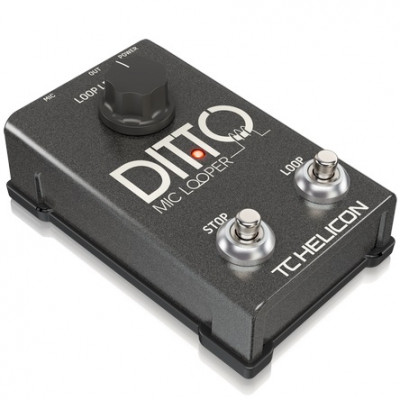Вокальная педаль эффекта TC HeliconDITTO MIC LOOPER