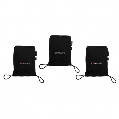 Комплект из 3-х мягких чехлов Gator GFW-MICPOUCH-3PK